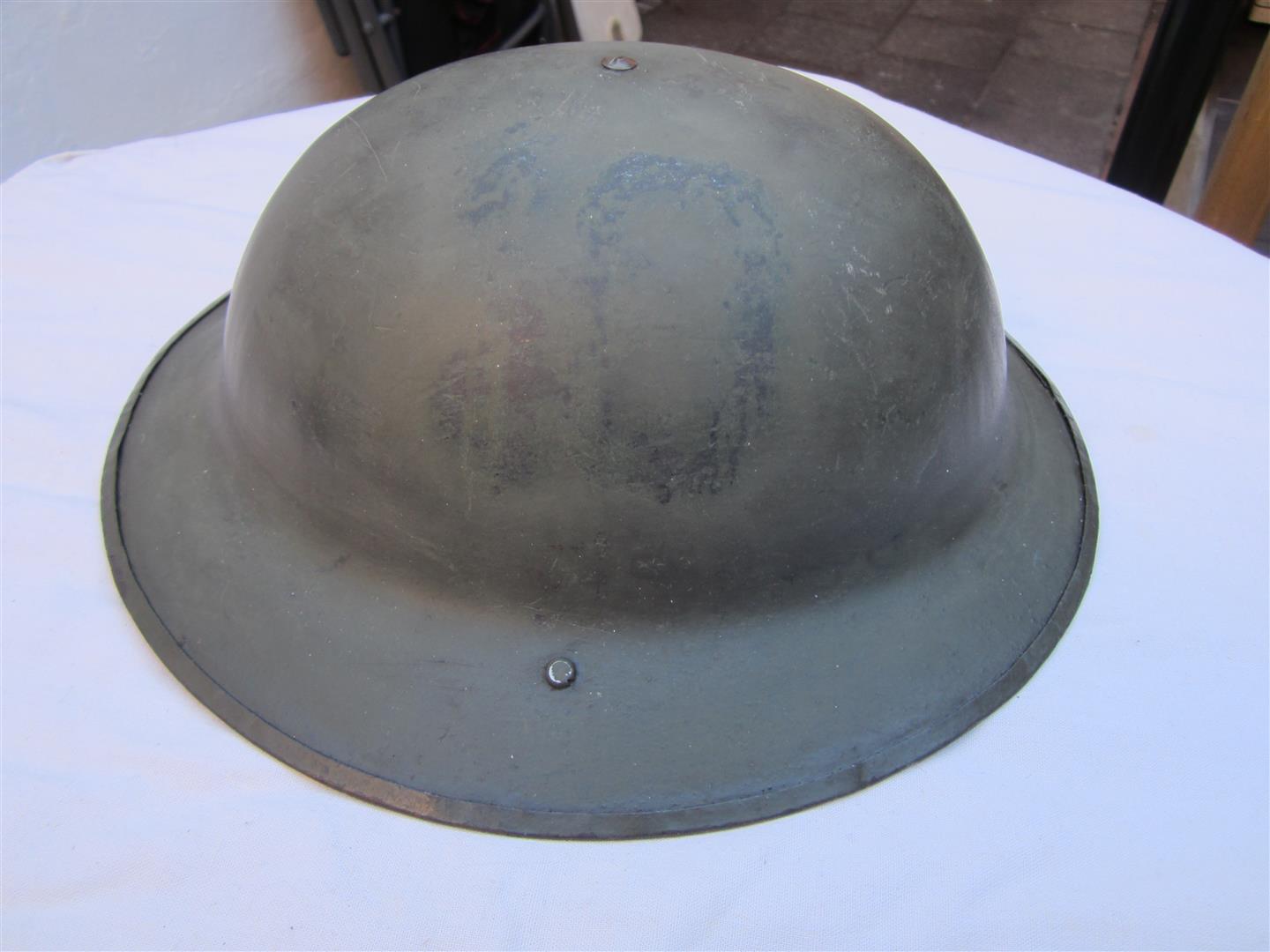WW1 British Brody Helmet Shell - Late War